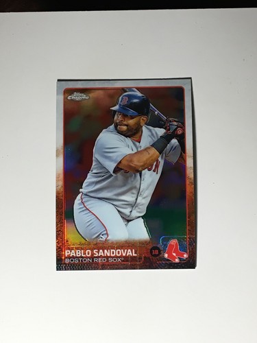 2015 Topps Chrome Pablo Sandoval Refractor