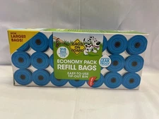 Dog Poop Bags | Strong, Leak Proof Dog Waste Bags | 9 x14 Inches, 315 Blue Bags