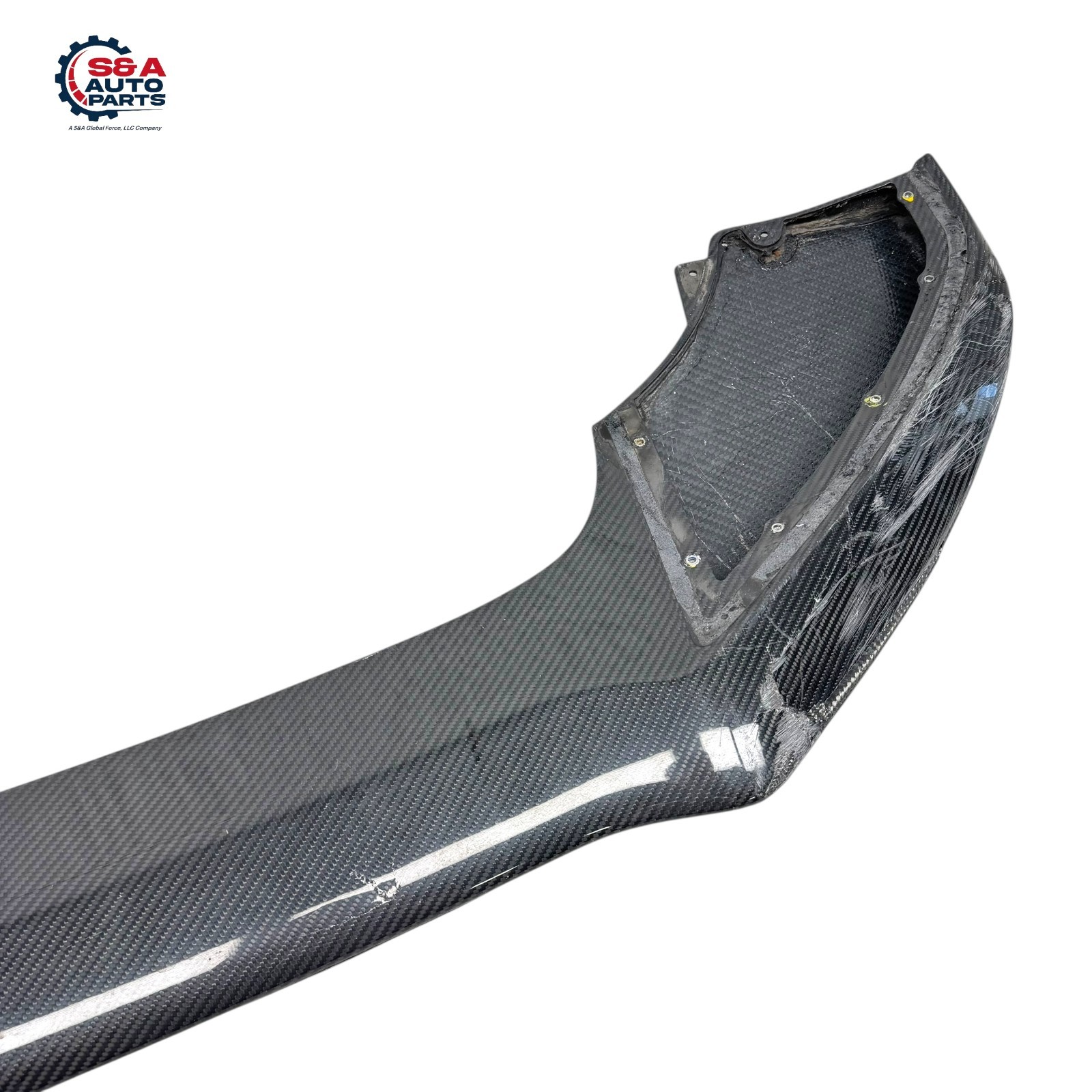 2015-2019 Bentley Bentayga Front Lip Carbon Fiber Spoiler