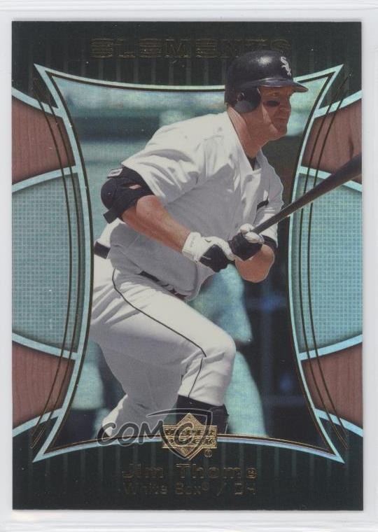 2007 Upper Deck Elements Jim Thome #10 HOF 0f6