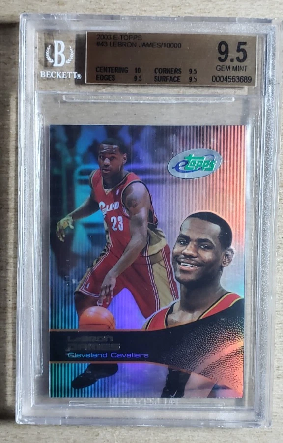 LeBron James Grade 9.5 Basketball Sports Trading Cards