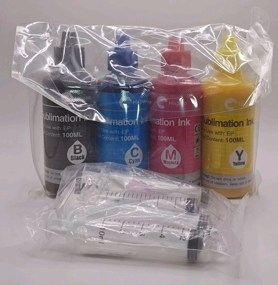 Hiipoo Sublimation Ink Fit for Supertank Inkjet Printer ET-2400 ET-2720 ET-2760 - Image 3 of 3