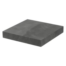 100x100x15mm Graphite Electrode Plate Rectangle DIY Graphite Block Ingot , 1Pcs