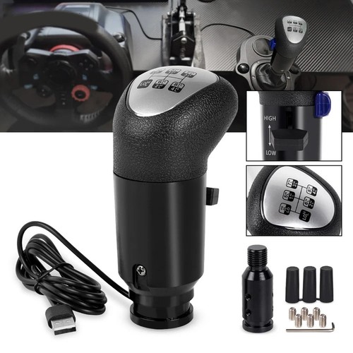Racing Game Setup Gearshift Knob PC Game Accessory Quick Gear Switching - Picture 4 of 7