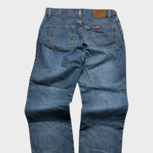 Ralph Lauren Polo Jeans Women's Blue Denim Straight Leg Relaxed 30x29 Vintage - Picture 3 of 6
