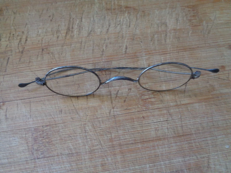 ANCIENNE PAIRE DE LUNETTES DE VUE GROSSISSANTE . ETUI CARTON , Clermont Ferrand - Photo 3/4