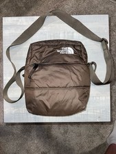 The North Face Padded Crossbody Shoulder Bag Brown