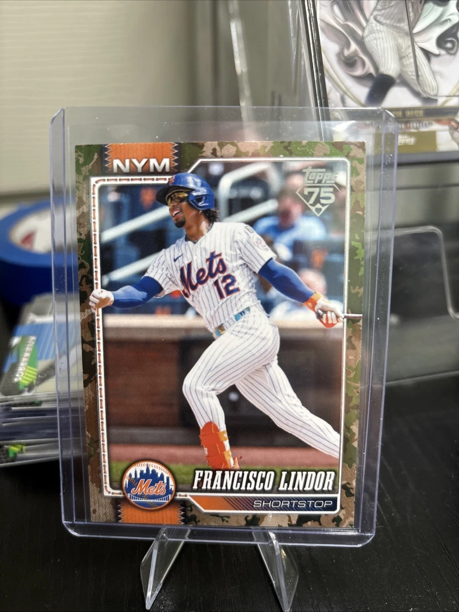 Francisco Lindor Baseball Serial Numbered Sports Trading Cards