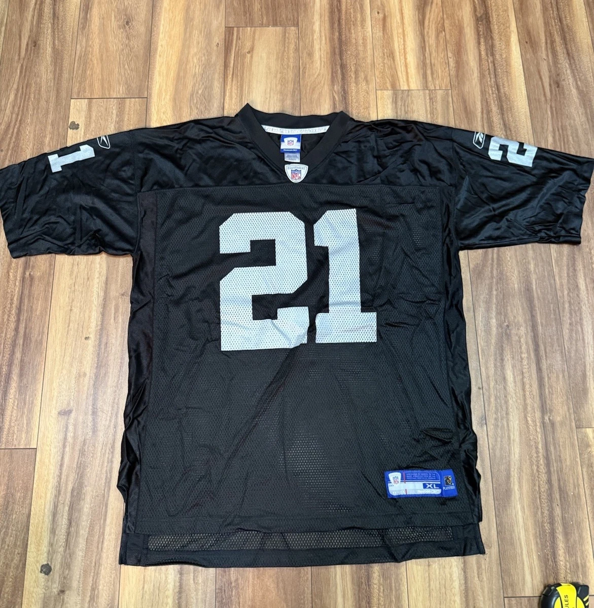 Reebok NFL ユニフォーム ASOMUGHA 21番 M Reebok Oakland Raiders Nnamdi Asomugha #21 Authentic NFL Jersey