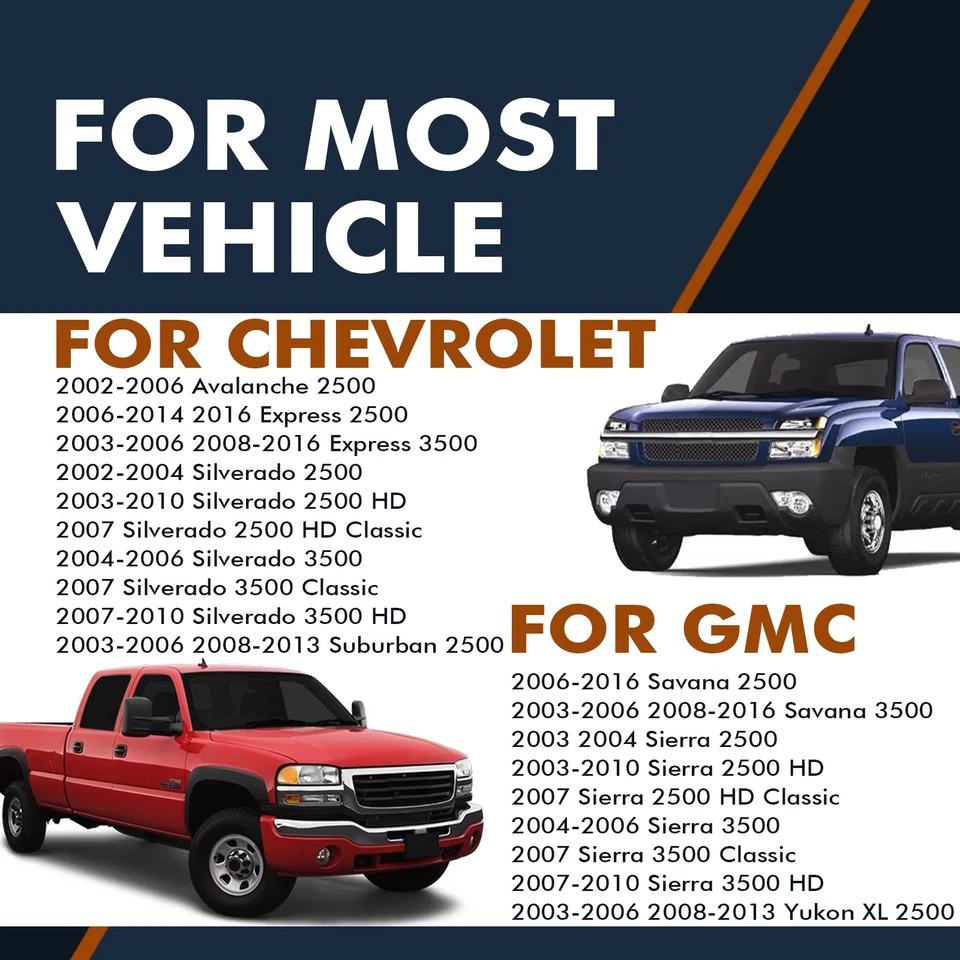 Rotores de freno traseros perforados 330 mm para GMC Savana 3500 2003-2006 2008-2016 Foto 2 de 4