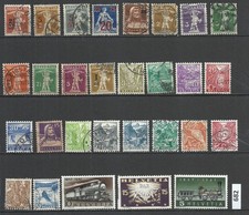 Switzerland Classic Issues – Mixed Used Stamps Lot Different