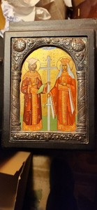 Silver Tradition art, 950 degree silver proof, Byzantine art