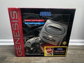 Sega Genesis Sports System - Complete CIB NFL Football 95 Console Lot