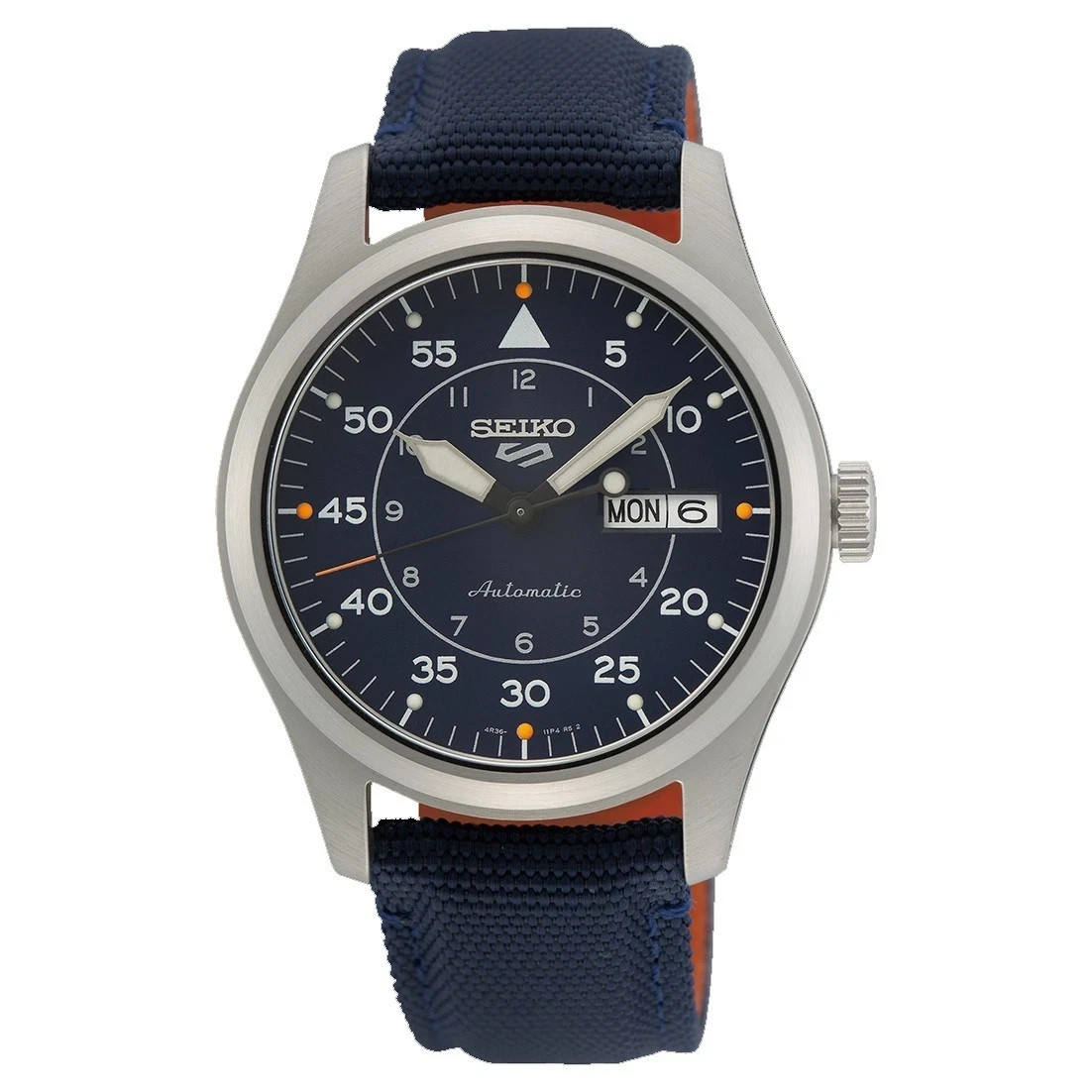 Seiko 5 Sports SRPH31 Men's Field Series Blue Nylon Band  Automatic Watch