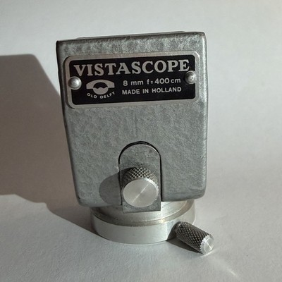 Old Delft Vistascope 8mm F=400cm Anamorphic Lens Adapter   Made in Holland  E18