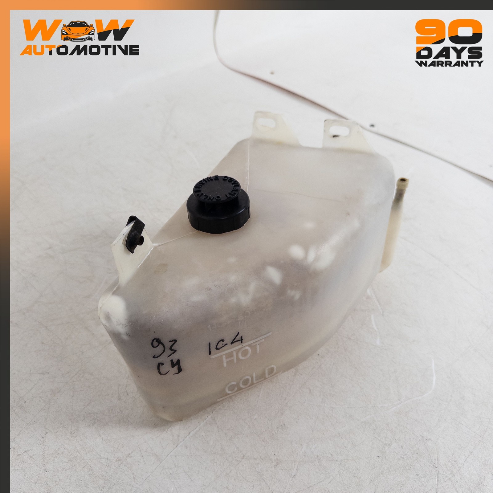 86-96 CHEVROLET CORVETTE C4 ENGINE COOLANT RECOVERY RESERVOIR TANK ASAMBLY OEM