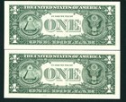 ** STAR - 2 CONSECUTIVE ** $1 1995 ((CHOICE/ GEM)) FEDERAL RESERVE NOTES — photo 3