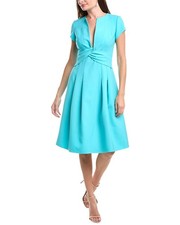 Oscar De La Renta Wool-Blend Mini Dress Women's