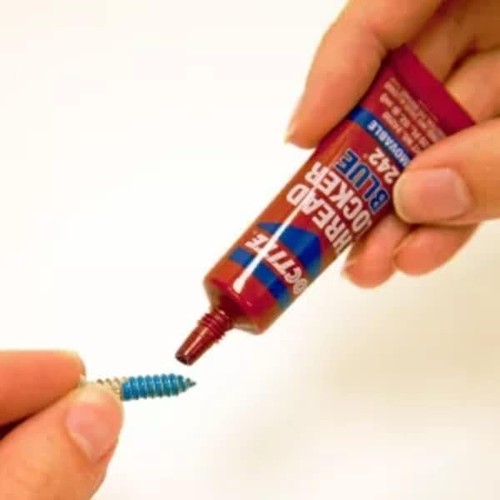 Loctite 209728 Heavy Duty Threadlocker, 0.2 oz, Blue 242, Single Thread Locking - Picture 7 of 8