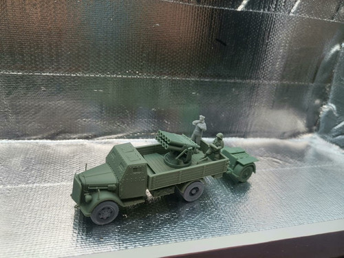 3D Printing 1/72 German Opel trucks and Type 42 rocket launchers Model Unpainted - Picture 1 of 1