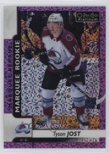 2017-18 O-Pee-Chee Platinum Marquee Rookies Violet Pixels Tyson Jost #195 z7w