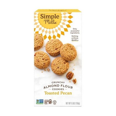 Toasted Pecan Crunchy Cookies 5.5 Oz(Case Of 6) By Simple Mills