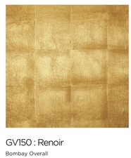 8yd Phillip Jeffries Renoir Bombay Overall GV150 Artisan Wallpaper Metallic Gold