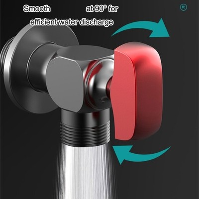 Water Flows Control Valves 1/2inch Angle Valves for Heating and Plumbing Systems