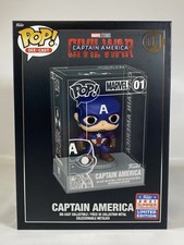 Funko Pop Die Cast LE Marvel Captain America Civil War #01 With Protector