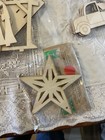 Wooden Christmas ornaments and sleds to paint — photo 6