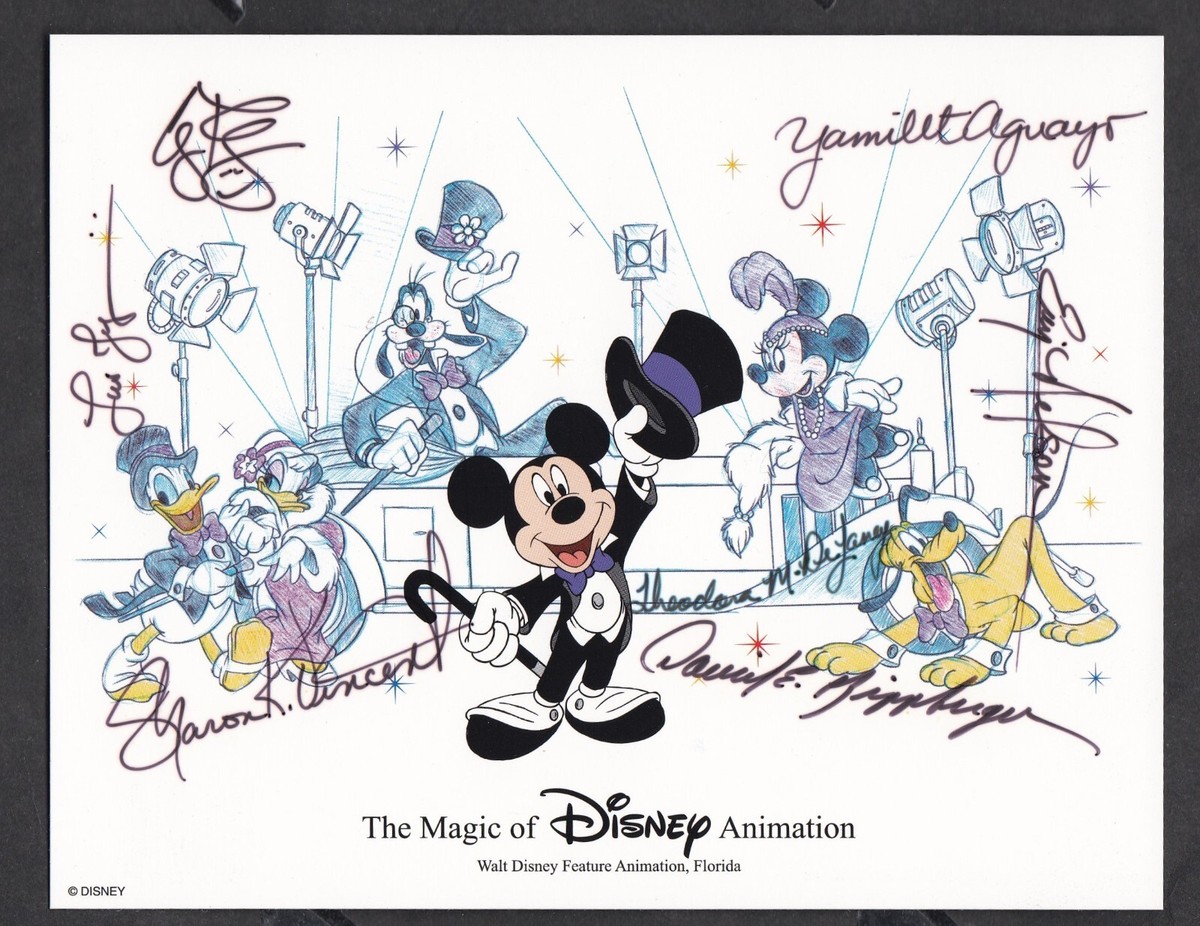 THE MAGIC OF DISNEY ANIMATION 13 x 10.5 THE MAGIC OF DISNEY ANIMATION 13 x 10.5
