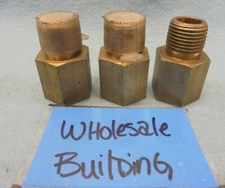 EXPANDER / ADAPTER 1/2 FG-S PIPE FITTING, 1/2"-14 NPT, LOT OF 3