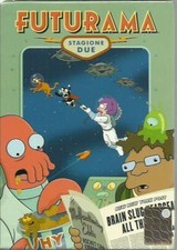 Futurama stagione DUE, 4 dvd cofanetto - usato - BUONO