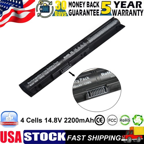 RI04 R104 Battery For HP ProBook 450 455 470 G3 Series RI06XL 805047 ...