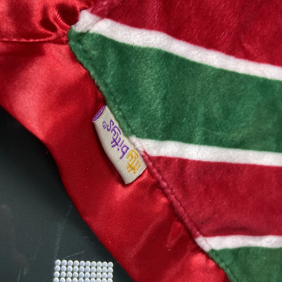 Disney Itty Bittys Minnie Mouse Plush Lovey Blanket Christmas Holiday 15 In Sq - Image 4 of 4