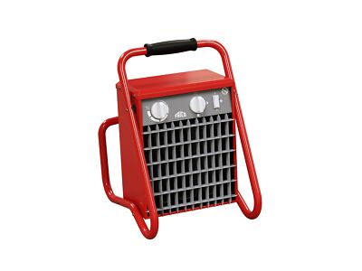 FRICO Heizlüfter Tiger 3kW 230V 0/2/3kW IP44 RAL3020 (TIG31)