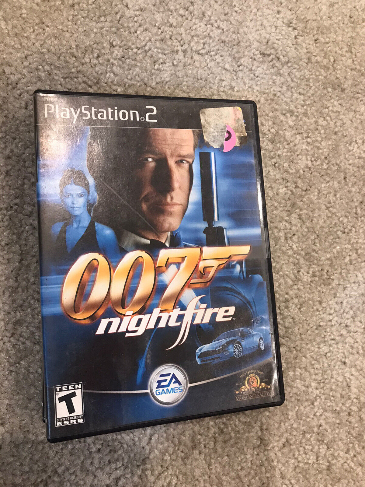 PS2 James Bond 007 Lot - Agent Under Fire & Goldeneye Rogue Agent