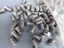 Schweißbolzen SOYER AlMg3 M4 x 8 mm Spitzenzündung 100 Stk. Aluminium NEU