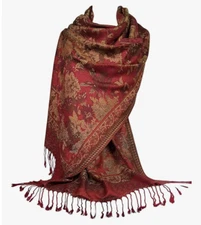 Women Paisley Pashmina Scarf Shawl Wrap Reversible Bohemian Scarves Fashion Stol