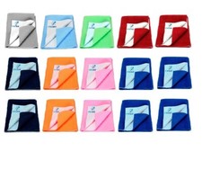 Multi color Baby Bed Protecting Water Absorbing Baby Dry sheet Pack of 15 