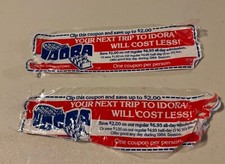 Idora Park 1984 Cupon Lot Of Two Youngstown Ohio