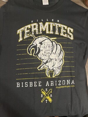 Doug Stanhope Killer Termites Distressed Shirt Size S