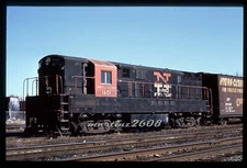 (MZ) DUPE TRAIN SLIDE NEW HAVEN (NH) 1601 ROSTER