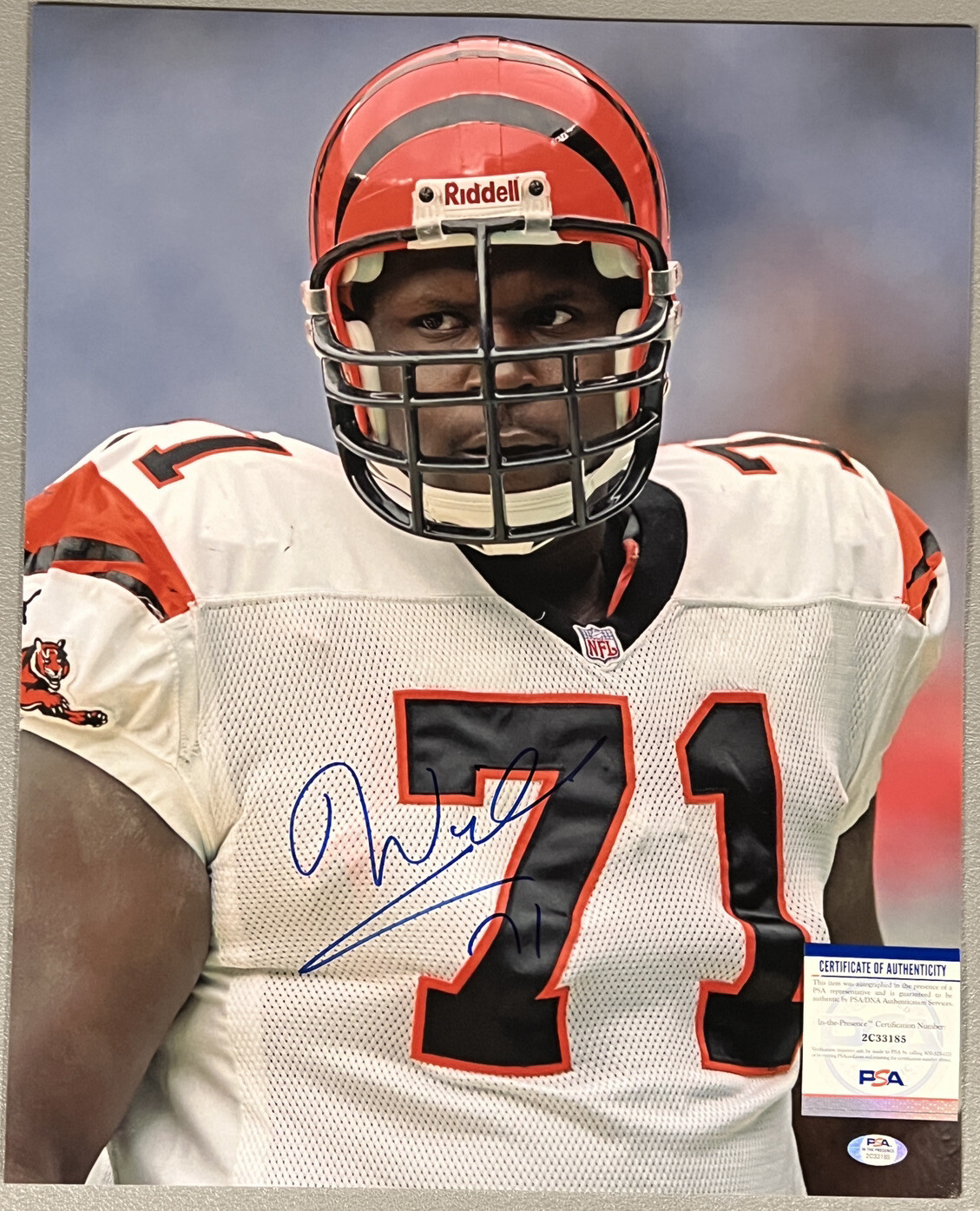 WILLIE ANDERSON Signed Autograph Auto 16x20 Cincinnati Bengals Photo ...