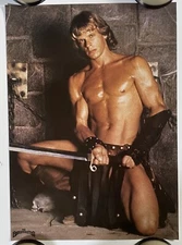 Marc Singer Vintage Poster Original Pro Arts Dar The Beastmaster 1982 Movie