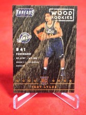 Trey Lyles Wood Rookies Threads 2015-16 Basketball Card #267