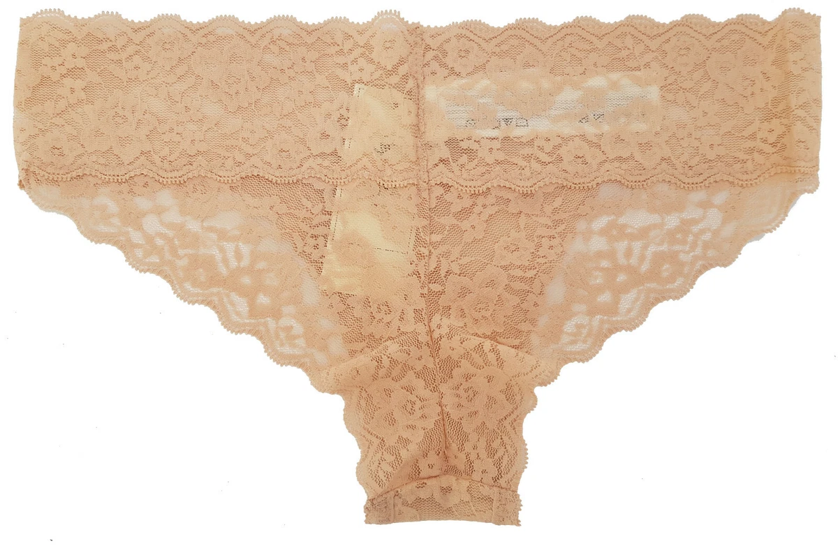 Ladies Women Gilly Hicks Hollister Lace Cheeky Underwear Light