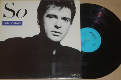Peter Gabriel  -So- LP Amiga (8 56 353) 1988