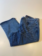 NYDJ Marilyn Crop Capri Blue Jeans Lift Tuck Technology Women's 24WP NWT