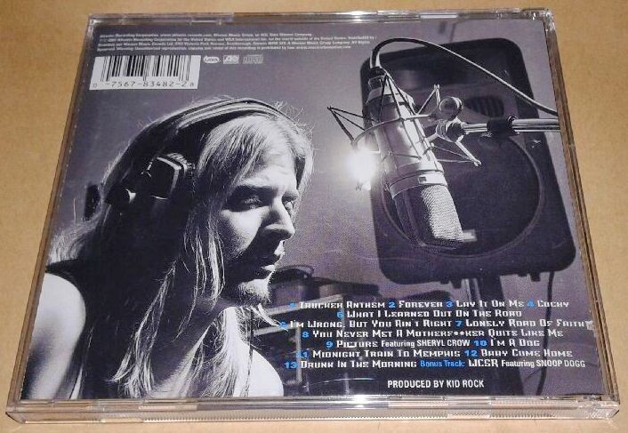 KID ROCK-COCKY-CD-(Alternative Rock, Funk Metal,Country Rock